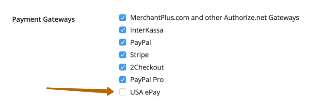 Payment Option