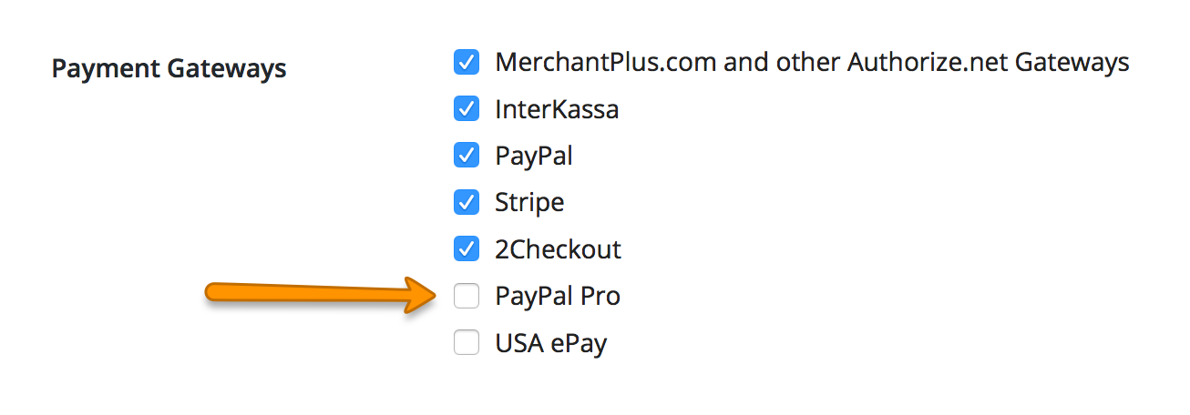 New payment option