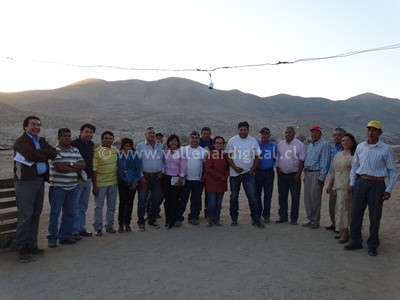 Trabajo en terreno con el sector de pequeños mineros de Domeyko y Pozo Seco