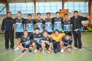 Escuela Manuel Orella de Caldera, campeones varones balonmano