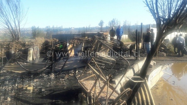 Incendio en Vallenar: El día después del siniestro. Fotografías.