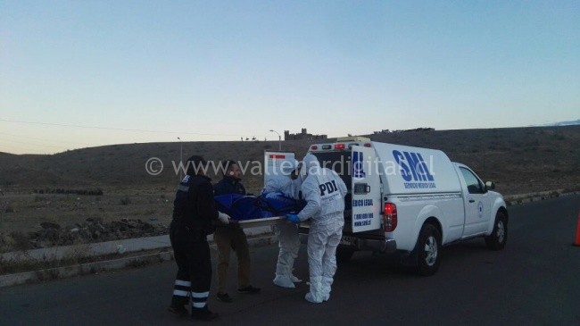 Hombre es encontrado muerto en la vía pública en Domeyko