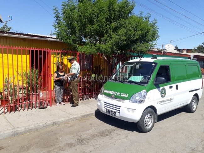 Carabineros de Vallenar Realizó jornada preventiva hogar seguro
