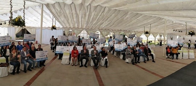 Aguas Chañar entregó más de $50 millones a organizaciones sociales