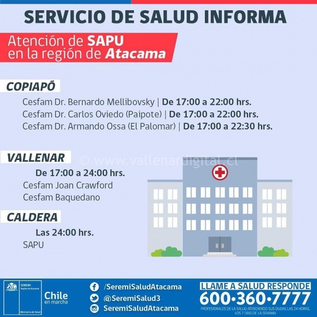 Servicio de Salud Informa