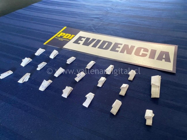 PDI DETUVO A SUJETO POR DELIVERY DE DROGA EN VALLENAR