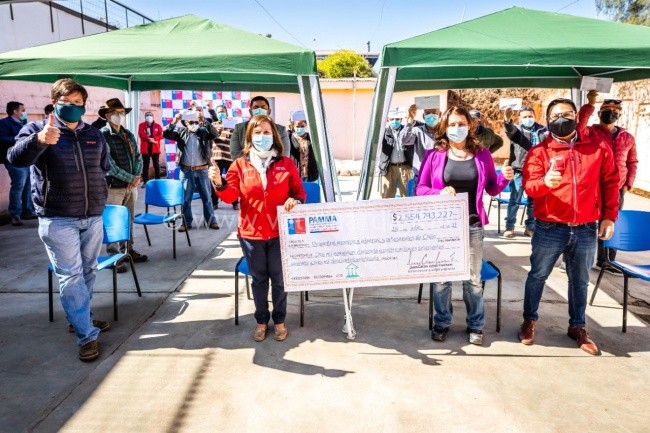 Autoridades entregan más de $223 millones en fondos PAMMA destinados a la pequeña minería y minería artesanal de la Provincia de Huasco