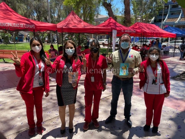 Con operativo masivo de Test de VIH la Seremi de Salud Atacama conmemora Día Mundial Contra el Sida