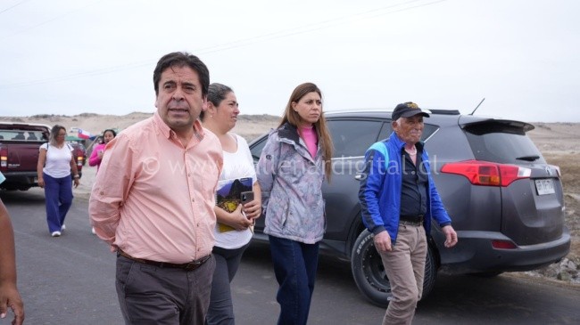 Tras diálogo con Gobernador de Atacama dirigentes del sector pesquero acuerdan despeje de ruta en ingreso a planta Copec de Caldera
