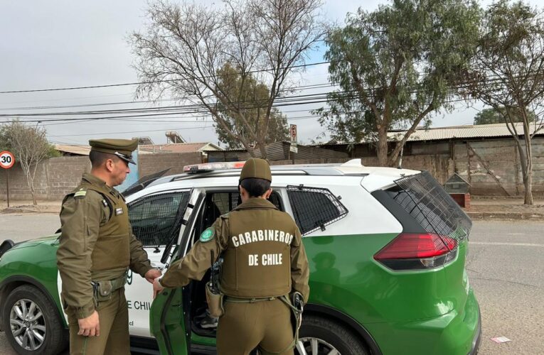 UNA DENUNCIA OPORTUNA Y EL RÁPIDO DESPLIEGUE DE CARABINEROS EN PAIPOTE DETUVO A UN HOMBRE POR ROBO CON VIOLENCIA