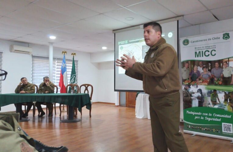 CARABINEROS Y REPRESENTANTES DEL COMERCIO ABORDAN SITUACIÓN DELICTUAL DEL CEDNTRO DE COPIAPÓ