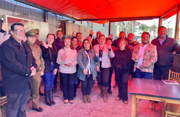 Barrio Comercial Craig de Huasco expone sus demandas en materia de seguridad pública