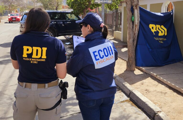 PDI ATACAMA Y FISCALÍA REALIZAN INDAGATORIAS POR HOMICIDIO OCURRIDO EN COPIAPÓ