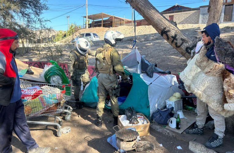 EN COPIAPO UNA INTERVENCIÓN DE LA SECCIÓN CENTAURO DEJÓ TRES DETENIDOS CON ORDEN VIGENTE