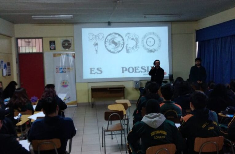Estudiantes del ETP Copiapó aprendieron y reflexionaron sobre relaves y literatura
