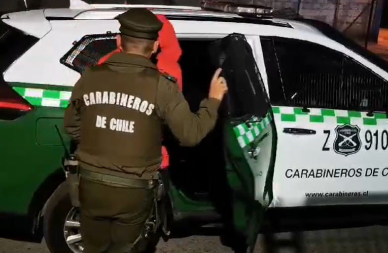 CARABINEROS DE PAIPOTE DETUVO A UN HOMBRE  POR RECEPTACIÓN DE VEHÍCULO