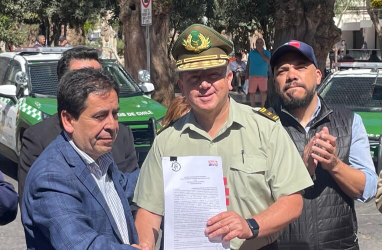 General Jefe de Zona; Jorge Muñoz valoró y destacó Firma de Convenio de Programación con GORE Atacama