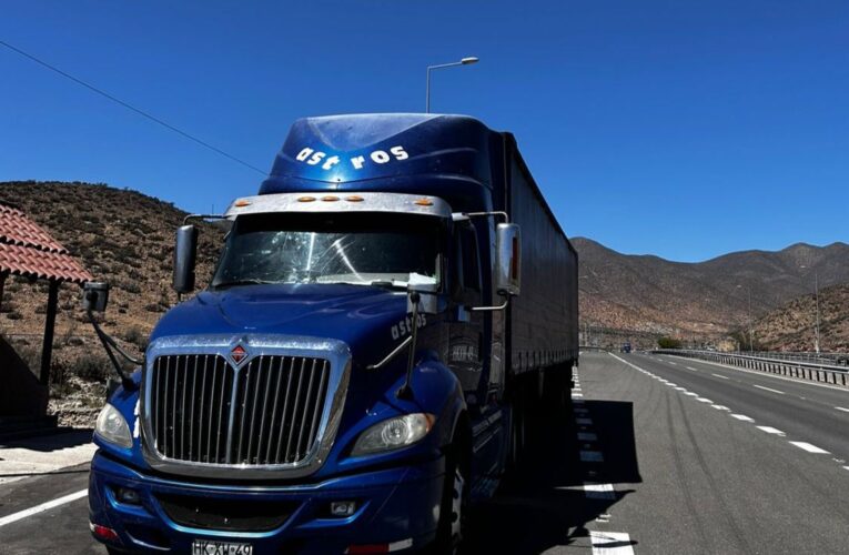 Encuentran Persona Fallecida al interior de un Tractocamión en la ruta 5 norte