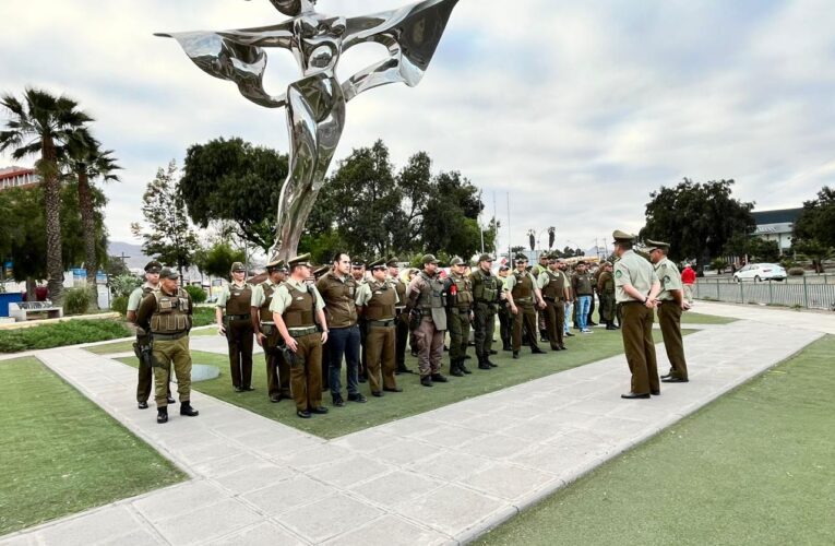 En Atacama un despliegue operativo masivo dejó siete detenidos