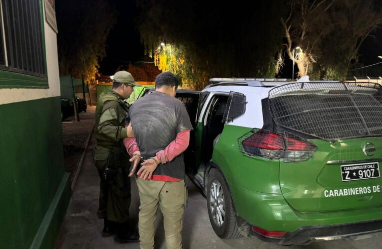 Carabineros desarticuló banda dedicada al robo de cables de alta tensión y transformadores en los Loros