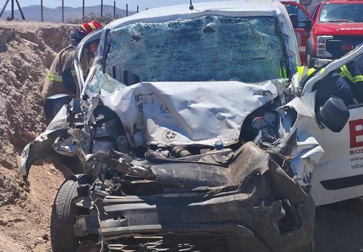 Accidente de transito deja una persona Fallecida tras colisionar el móvil que viajaba con una camión  en la ruta 5 Norte