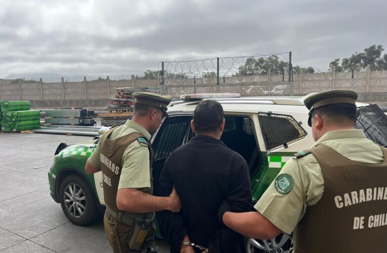 PRÓFUGO POR ABUSO SEXUAL FUE CAPTURADO POR CARABINEROS