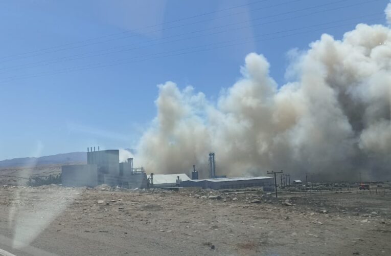 Incendio en el sector de Tátara Bajo consume Pastizales Y arbolado