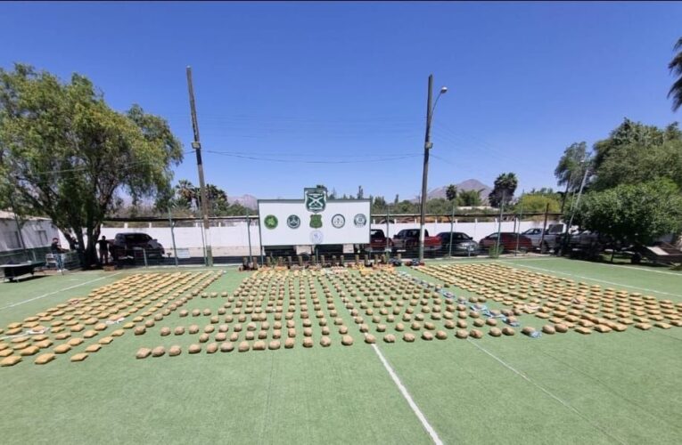 MÁS DE UNA TONELADA DE DROGA INCAUTÓ CARABINEROS EN CHAÑARAL