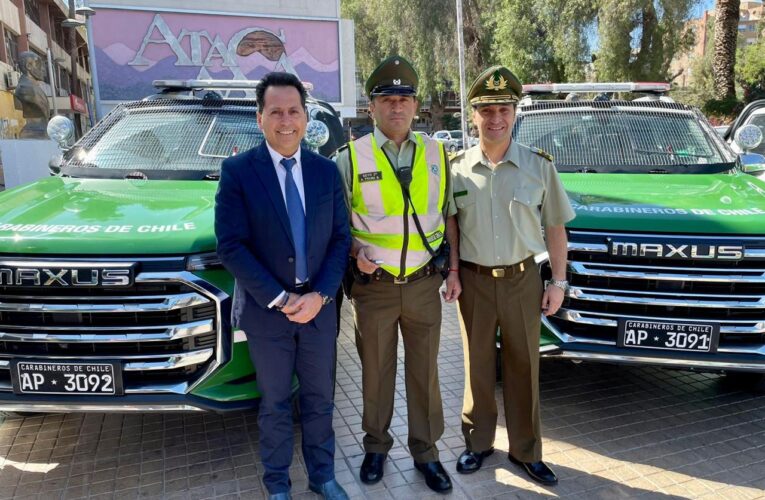 Con una inversión de más de 523 millones de pesos Carabineros recibió 17 modernos vehículos