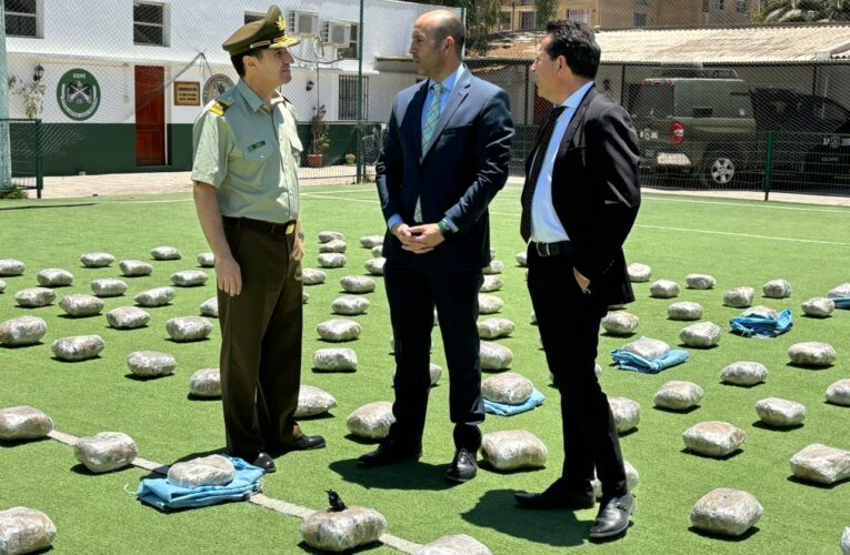 DOS DETENIDOS Y LA INCAUTACIÓN DE 827 MIL  DOSIS DE DROGA  REALIZO CARABINEROS DE DIEGO DE ALMAGRO