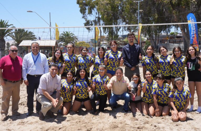 Autoridades inauguran importantes proyectos para el desarrollo deportivo y recreativo de la comunidad de Huasco