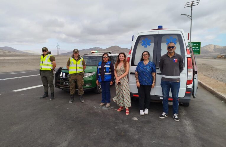 SENDA Atacama realizó operativo Tolerancia Cero junto a Carabineros en sector Flamenco