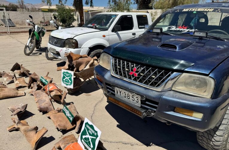 CARABINEROS DETUVO DOS PERSONAS POR ROBAR CAÑERÍAS EN LA ANTIGUA PLANTA DE LLANTA DE PROPIEDAD DE CODELCO