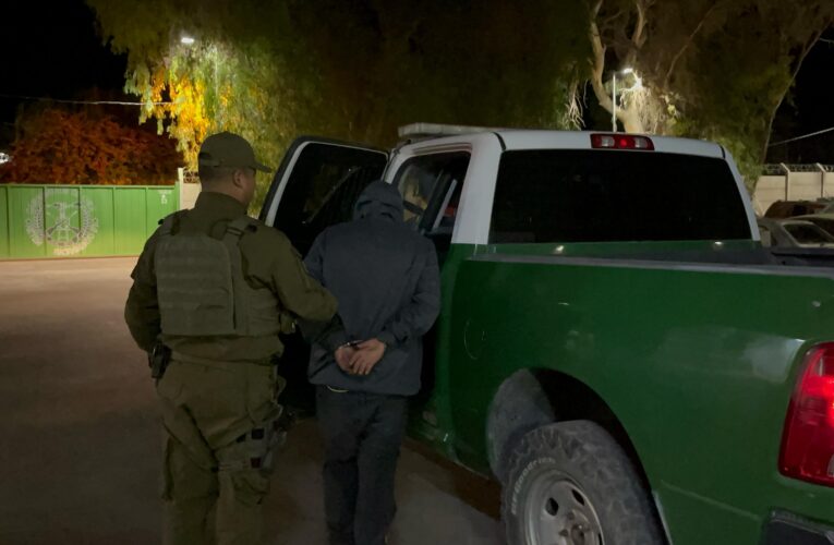 En Tierra Amarilla: CONTROL DE IDENTIDAD PERMITIÓ CAPTURAR PRÓFUGO DE LA JUSTICIA