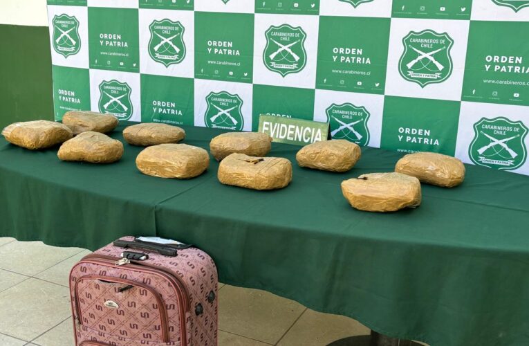 CONTROL VEHICULAR EN COPIAPÒ PERMITIÓ A CARABINEROS EVITAR PASO DE 10 KILOS DE DROGA