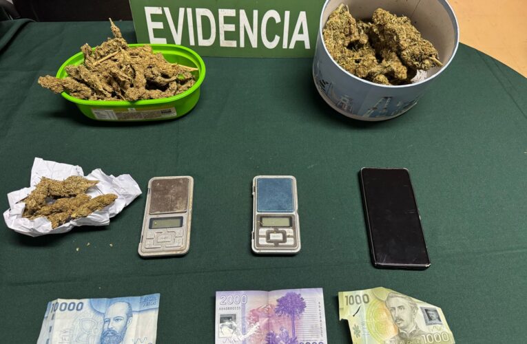 CARABINEROS DESARTICULÓ PUNTO DE VENTA DE DROGAS EN QUINTA VALLE EN VALLENAR
