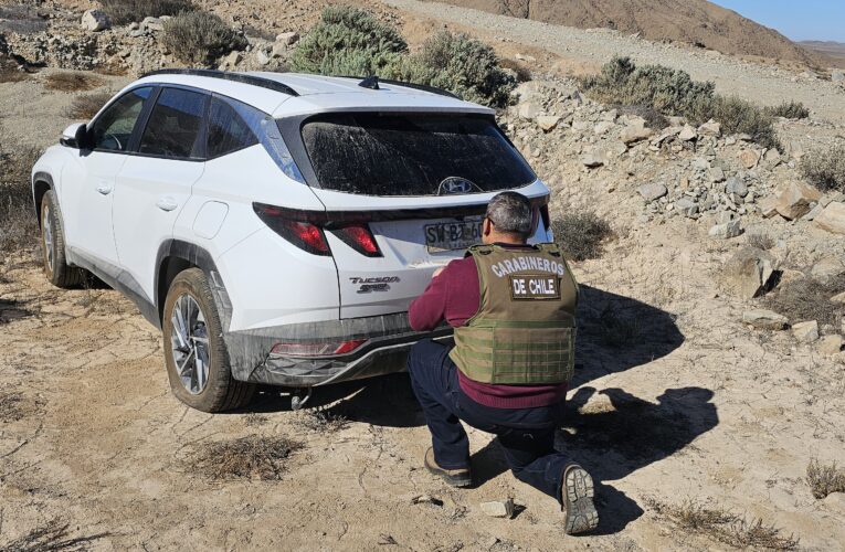 CARABINEROS RECUPERÓ VEHÍCULO CON ENCARGO POR ROBO EN LUGAR HABITADO