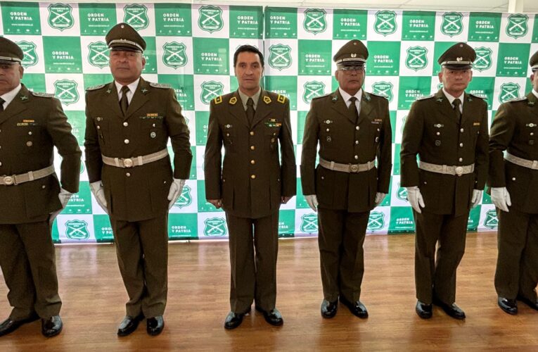 CINCO SUBOFICIALES ALCANZARON LA MÁXIMA PRESEA DE CARABINEROS