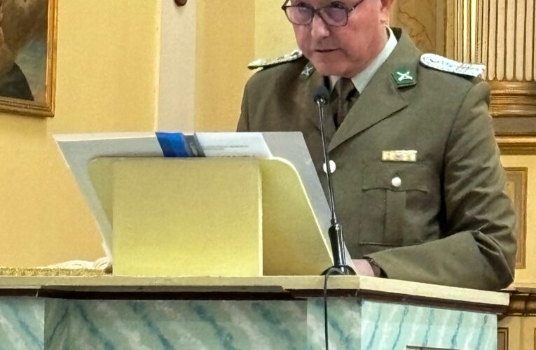 CON EUCARISTÍA CARABINEROS AGRADECIÓ Y ORÓ POR LOS 98 AÑOS DE VIDA