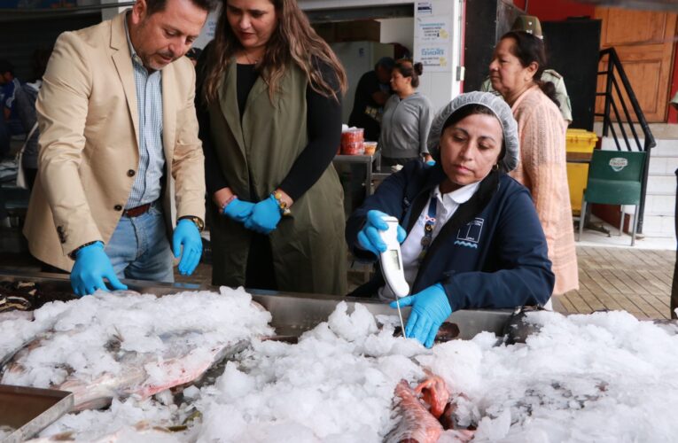 Autoridades regionales fiscalizan productos del mar en Plan Semana Santa