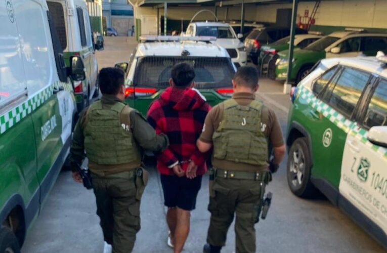 Detienen en Vallenar a sujeto implicado en robo con intimidación