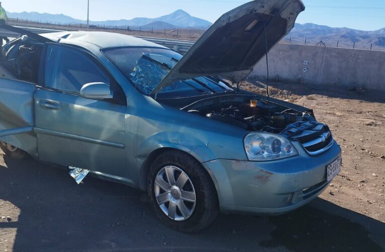 Dos fallecidos deja colisión en la Ruta 5 Norte a la altura de Vallenar