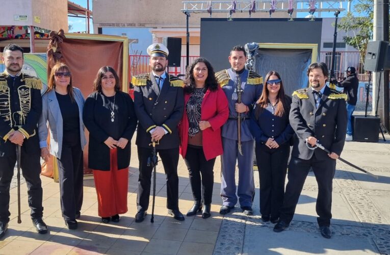 Escuela Gregorio Castillo Marín conmemora el 21 de mayo con emotivo acto cívico en la población Rafael Torreblanca