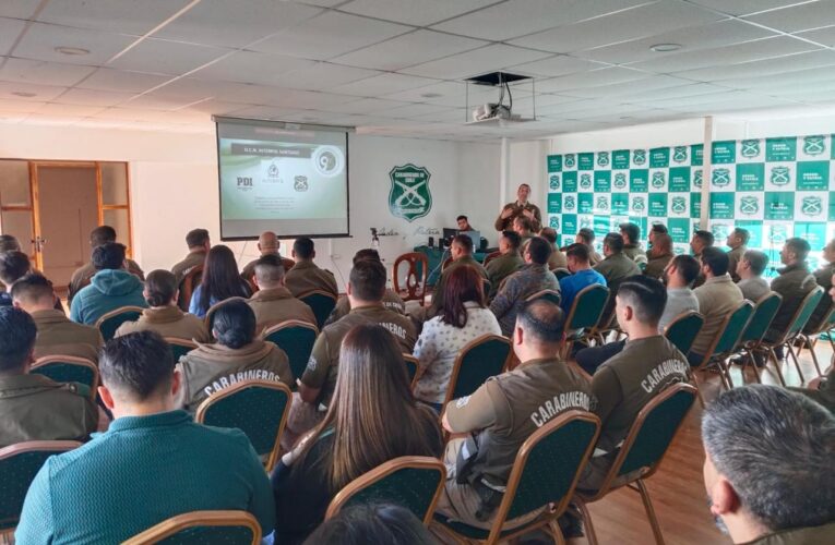 Carabineros de Atacama refuerza capacitación para enfrentar crimen organizado y delitos transnacionales