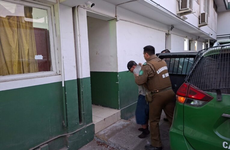 En Copiapó CARABINEROS DETUVO UN HOMBRE POR ROBO CON VIOLENCIA