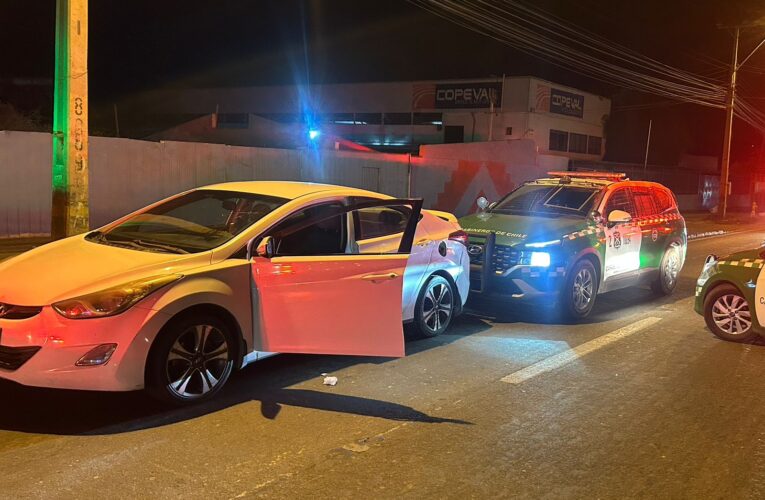En salida norte de Copiapó: DOS DETENIDOS POR PARTICIPAR EN CARRERAS CLANDESTINAS