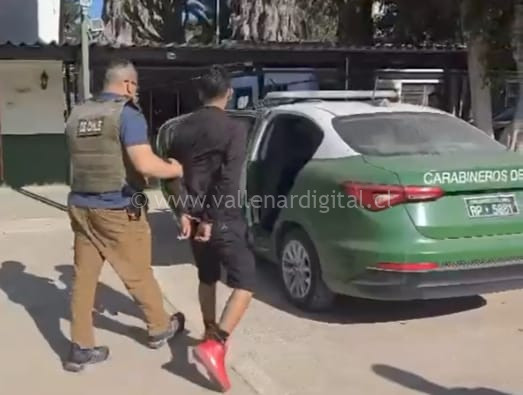 En Copiapó: CARABINEROS CAPTURÓ PRÓFUGO DE LA JUSTICIA QUE MANTENÍA CUATRO ÓRDENES DE APREHENSIÓN VIGENTES