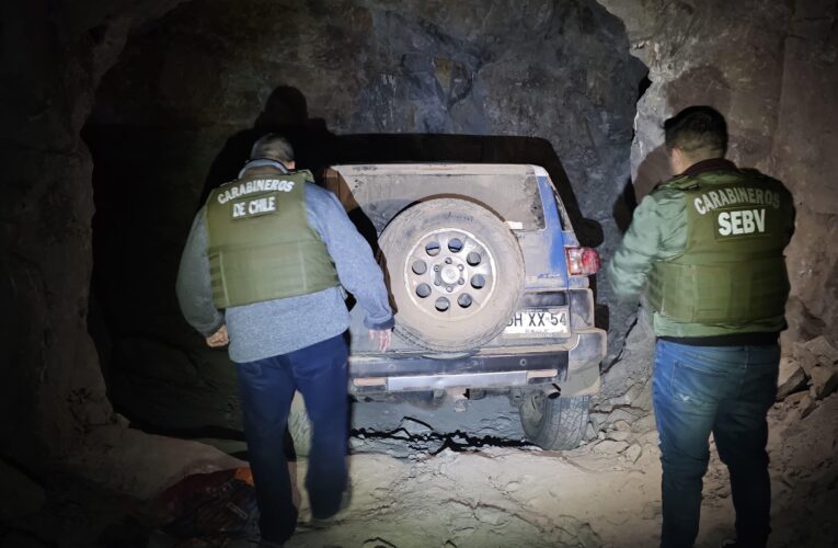 CARABINEROS SEBV ATACAMA RECUPERÓ VEHÍCULO CON ENCARGO POR ROBO