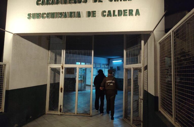 Carabineros detuvo hombre por robo en lugar habitado en sector El Pulpo