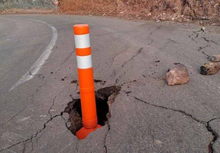 MOP Atacama inicia plan de intervención en Ruta C-485 tras asentamientos en calzada provocados por lluvias